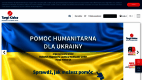 What Targikielce.pl website looked like in 2022 (2 years ago)