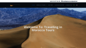 What Traveling-in-morocco.com website looked like in 2022 (2 years ago)