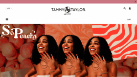 What Tammytaylornails.com website looked like in 2022 (2 years ago)