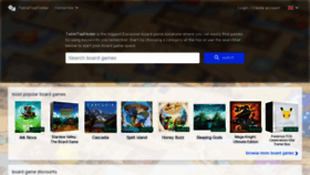 What Tabletopfinder.eu website looked like in 2022 (3 years ago)