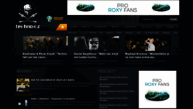 What Techno.cz website looked like in 2022 (3 years ago)