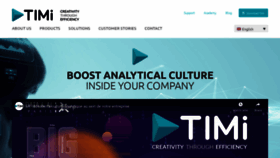 What Timi.eu website looked like in 2022 (2 years ago)