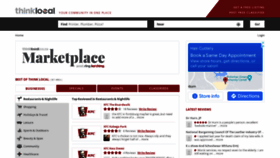 What Thinklocal.co.za website looked like in 2022 (2 years ago)