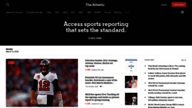 What Theathletic.com website looked like in 2022 (2 years ago)