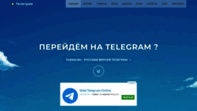 What Tgram.ru website looked like in 2022 (2 years ago)