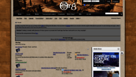 What Totalwar.org website looked like in 2022 (2 years ago)
