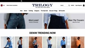 What Trilogystores.co.uk website looked like in 2022 (2 years ago)