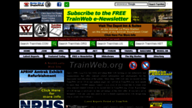 What Trainweb.org website looked like in 2022 (2 years ago)