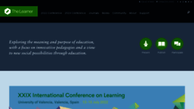 What Thelearner.com website looked like in 2022 (2 years ago)