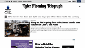 What Tylerpaper.com website looked like in 2022 (2 years ago)