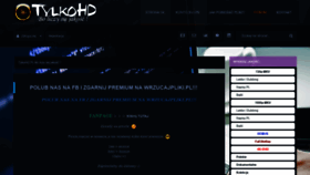 What Tylkohd.pl website looked like in 2022 (2 years ago)