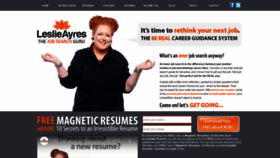 What Thejobsearchguru.com website looked like in 2022 (2 years ago)