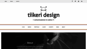 What Tiikeridesign.com website looked like in 2022 (2 years ago)