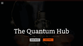 What Thequantumhub.com website looked like in 2022 (2 years ago)