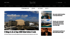 What Timeoutabudhabi.com website looked like in 2022 (2 years ago)