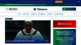 What Telepace.it website looked like in 2022 (2 years ago)