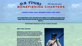 What Turksandcaicosbonefishing.com website looked like in 2022 (2 years ago)