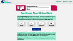What Timerclock.net website looked like in 2022 (2 years ago)