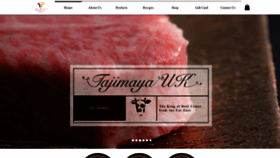 What Tajimaya.co.uk website looked like in 2022 (2 years ago)