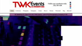 What Twkevents.com website looked like in 2022 (2 years ago)