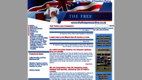 What Thefreepressonline.co.uk website looked like in 2022 (2 years ago)