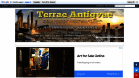 What Terraeantiqvae.com website looked like in 2022 (2 years ago)