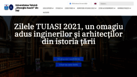 What Tuiasi.ro website looked like in 2022 (2 years ago)