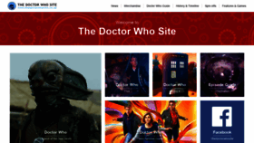 What Thedoctorwhosite.co.uk website looked like in 2022 (2 years ago)