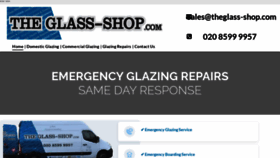 What Theglass-shop.com website looked like in 2022 (2 years ago)