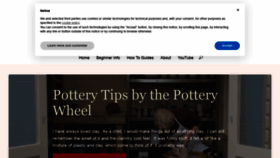 What Thepotterywheel.com website looked like in 2022 (2 years ago)