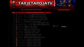 What Tarjetarojatv.me website looked like in 2022 (2 years ago)