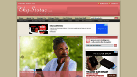 What Thysistas.com website looked like in 2022 (2 years ago)