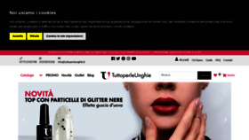 What Tuttoperleunghie.it website looked like in 2022 (2 years ago)