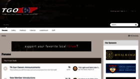 What Tngunowners.com website looked like in 2022 (2 years ago)