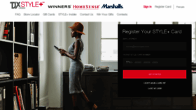 What Tjxstyleplus.ca website looked like in 2022 (2 years ago)