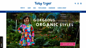 What Tobytiger.co.uk website looked like in 2022 (2 years ago)