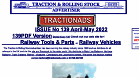 What Tractionads.co.uk website looked like in 2022 (2 years ago)
