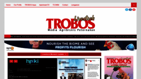 What Troboslivestock.com website looked like in 2022 (1 year ago)