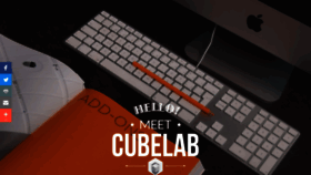 What Thecubelab.co.uk website looked like in 2022 (2 years ago)
