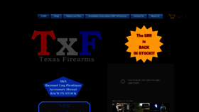 What Txfirearms.net website looked like in 2022 (2 years ago)