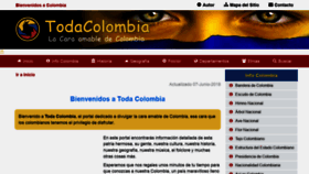 What Todacolombia.com website looked like in 2022 (2 years ago)