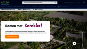 What Tenhoven-bomen.nl website looked like in 2022 (2 years ago)