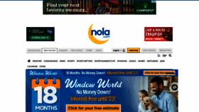 What Theneworleansadvocate.com website looked like in 2022 (1 year ago)