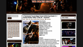 What Thepiratefilmetorrent.com website looked like in 2022 (2 years ago)