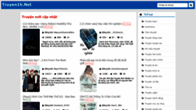 What Truyen1h.net website looked like in 2022 (2 years ago)