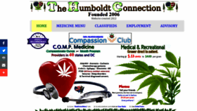 What Thc-thehumboldtconnection.org website looked like in 2022 (1 year ago)