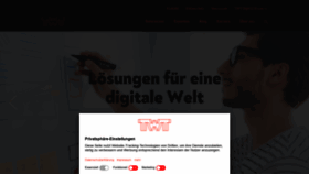 What Twt.de website looked like in 2022 (1 year ago)