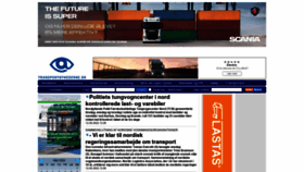 What Transportnyhederne.dk website looked like in 2022 (1 year ago)
