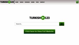 What Turkish123.us website looked like in 2022 (1 year ago)