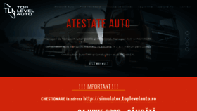 What Toplevelauto.ro website looked like in 2022 (1 year ago)